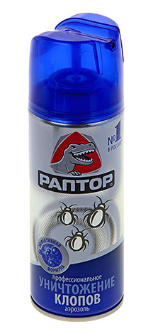 Aérosol Raptor pour l'élimination des punaises de lit Aérosol Raptor pour l'élimination des punaises de lit