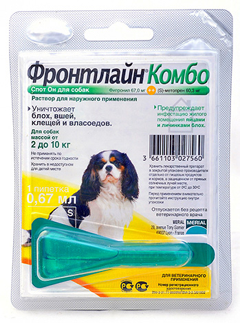 Gouttes au garrot pour protéger les chiens des piqûres de puces et de tiques