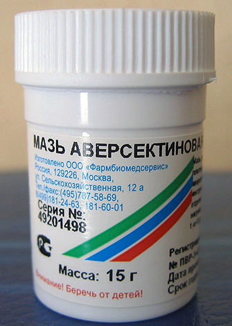 Pommade à l'avermectine
