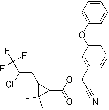 La lambda-cyhalothrine est la substance active du produit Gladiateur.