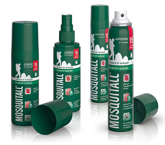 Produits anti-tiques de la gamme Mosquitall Produits anti-tiques de la gamme Mosquitall