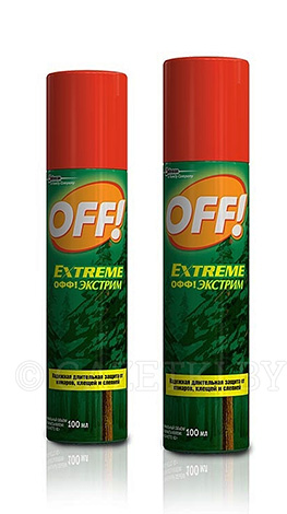 Aérosol anti-tiques Off Extreme Aérosol anti-tiques Off Extreme