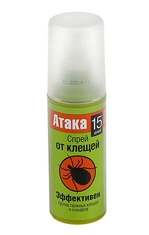 Spray de protection humaine contre les tiques Ataka